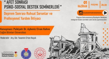 Psikiyatrist Dr. Kahve, Deprem Sonrası Ruhsal Sorunlarla Başa Çıkmayı Anlatacak