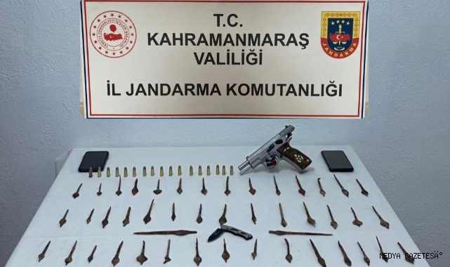 Afşin’de Roma dönemine ait tarihi eser ele geçirildi