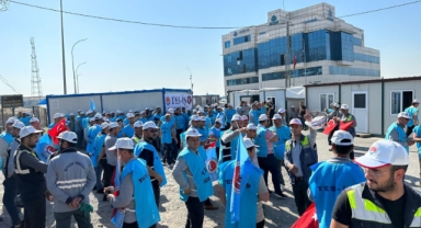 AKEDAŞ işçilerinin hakkını vermeyince işçiler kazan kaldırdı