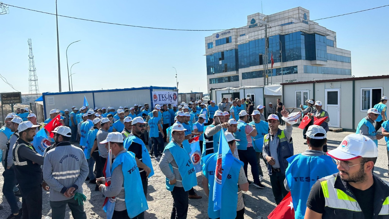 AKEDAŞ işçilerinin hakkını vermeyince işçiler kazan kaldırdı