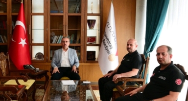 Başkan Güngör, AFAD İl Müdürü Temur ile Bir Araya Geldi