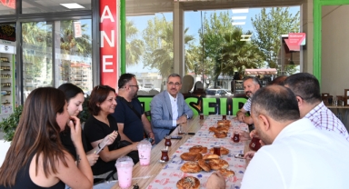 Başkan Güngör, Uzun Çarşı Esnafını Ziyaret Etti