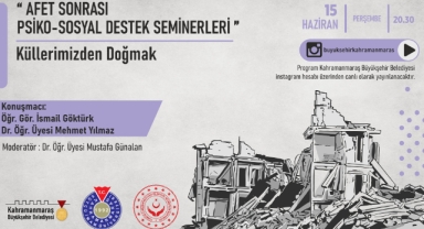 Büyükşehir’in Psiko-Sosyal Destek Seminerleri Devam Ediyor