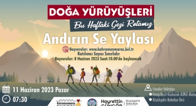 Doğa Yürüyüşleri’nin Bu Haftaki Rotası Andırın Se Yaylası
