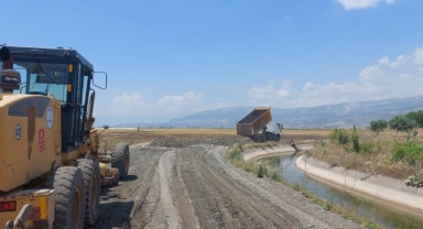 DULKADİROĞLU’NDAN ÇOKYAŞAR MAHALLESİNDE YOL ÇALIŞMASI