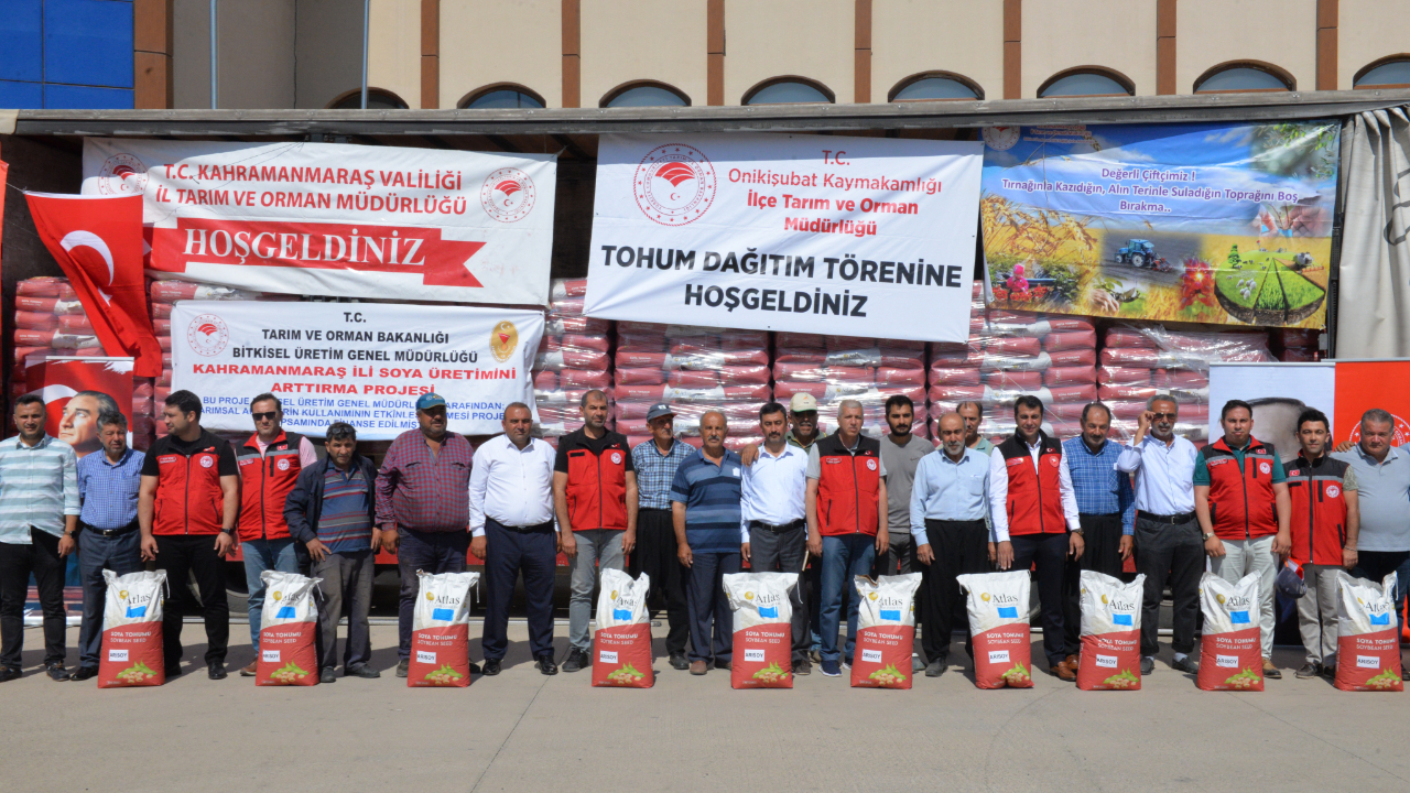 Kahramanmaraş İlinde İkinci Ürün Soya Yetiştiriciliği Projesi