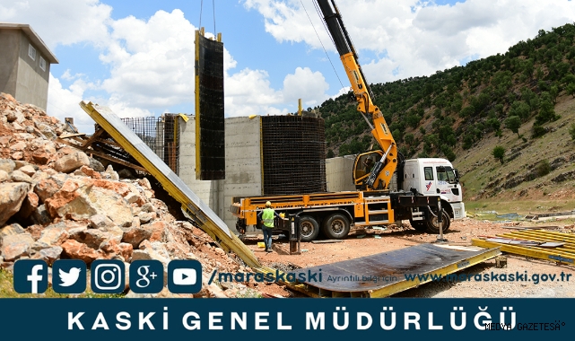 KAHRAMANMARAŞ SU ve KANALİZASYON İDARESİ GENEL MÜDÜRLÜĞÜ’NDEN 34 MİLYON TL’LİK BÜYÜK YATIRIM