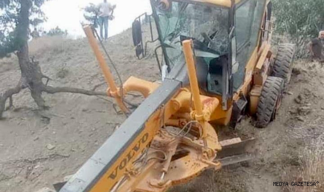 Kahramanmaraş’ta greyderin freni boşaldı: 2 ölü