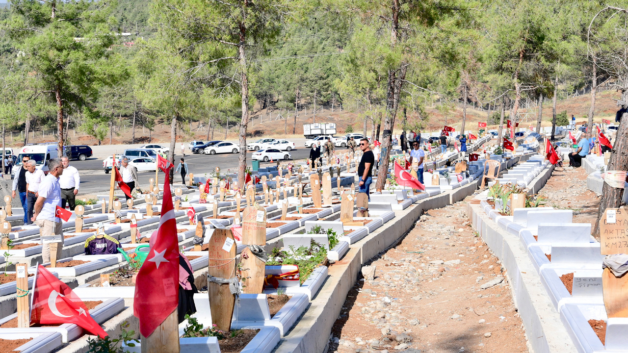 Kurtulmuş ve Güngör, Depremde Hayatını Kaybedenleri Kabirleri Başında Yâd Etti