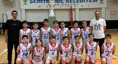 SANKO OKULLARI BASKETBOLDA İL BİRİNCİSİ OLDU