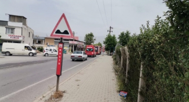 Tekstil fabrikasındaki yangın korkuttu