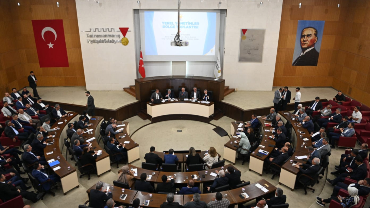 Yerel yönetimler istişare toplantısı Kahramanmaraş’ta yapıldı