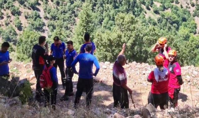 AFAD ekipleri kayıp yaşlı adam için seferber oldu