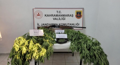 Afşin’de deprem çadırında uyuşturucu operasyonu