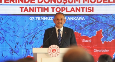 BAKAN MEHMET ÖZHASEKİ: “YERİNDE DÖNÜŞÜM ÇALIŞMALARINI ADIM ADIM DENETLEYECEĞİZ”