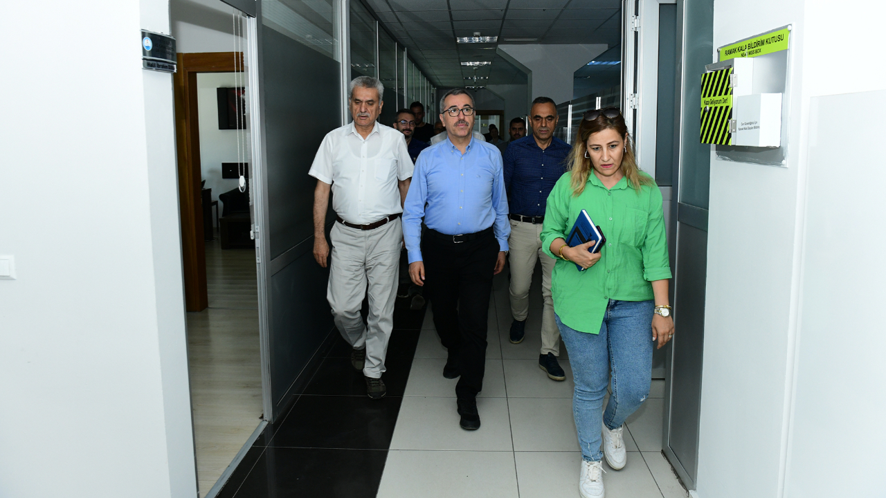 Başkan Güngör’den KASKİ’ye Ziyaret