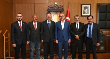 Başkan Güngör, Filistin Heyetini Misafir Etti