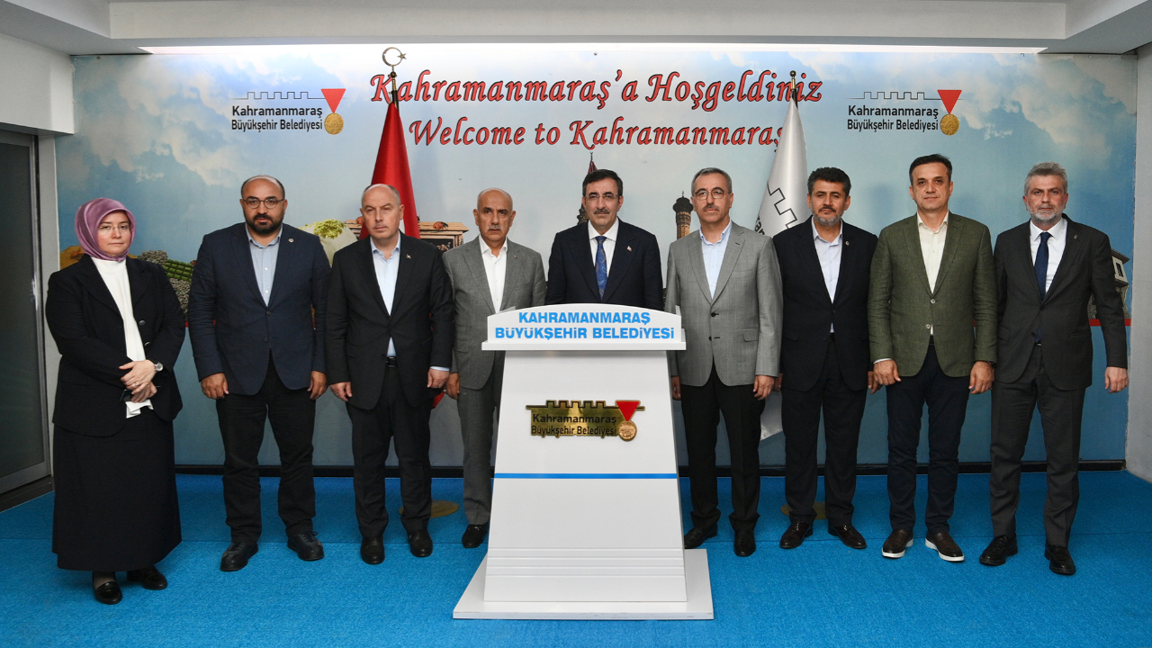 Cumhurbaşkanı Yardımcısı Yılmaz’dan Büyükşehir’e Ziyaret