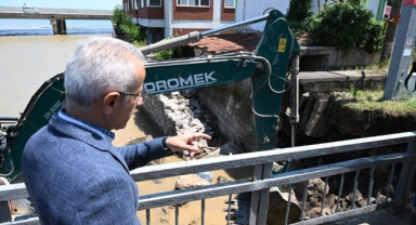 GİRESUN’DA SEL SONRASI SON DURUM…