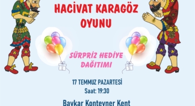 Hacivat – Karagöz Gösterisi Baykar Konteyner Kent’te Minikleri Bekliyor!