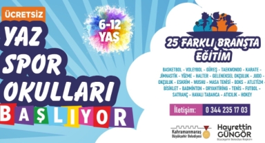 Haydi Çocuklar! Yaz Spor Okulları Sizi Bekliyor