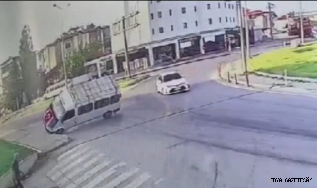 Kahramanmaraş’ta işçi servisi böyle devrildi: 9 yaralı