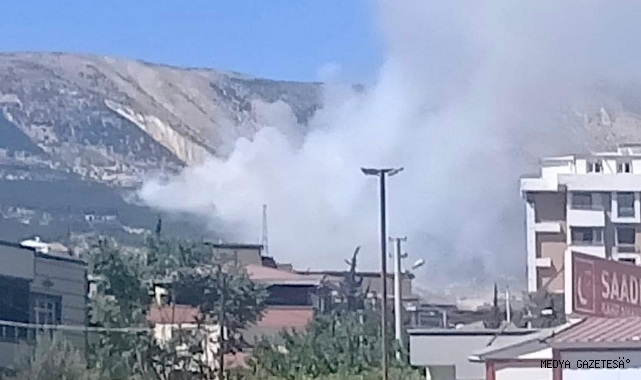 -Kahramanmaraş’ta orman yangını