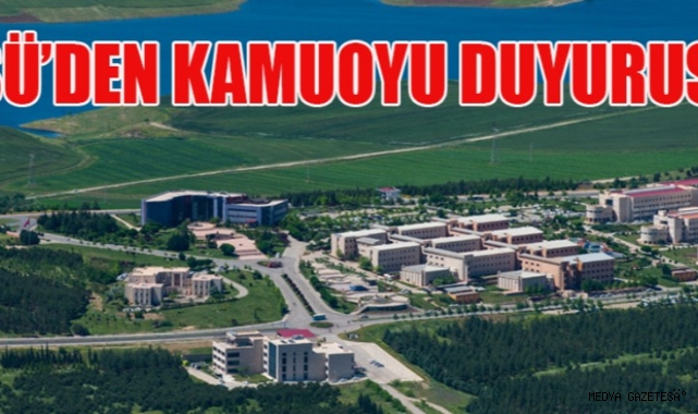 KAMUOYU DUYURUSU