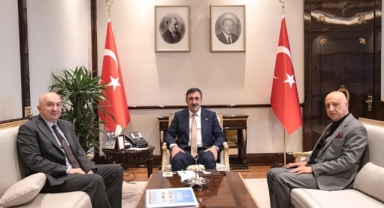 Rektör Yasım’dan Cumhurbaşkanı Yardımcısı Cevdet Yılmaz'a Ziyaret