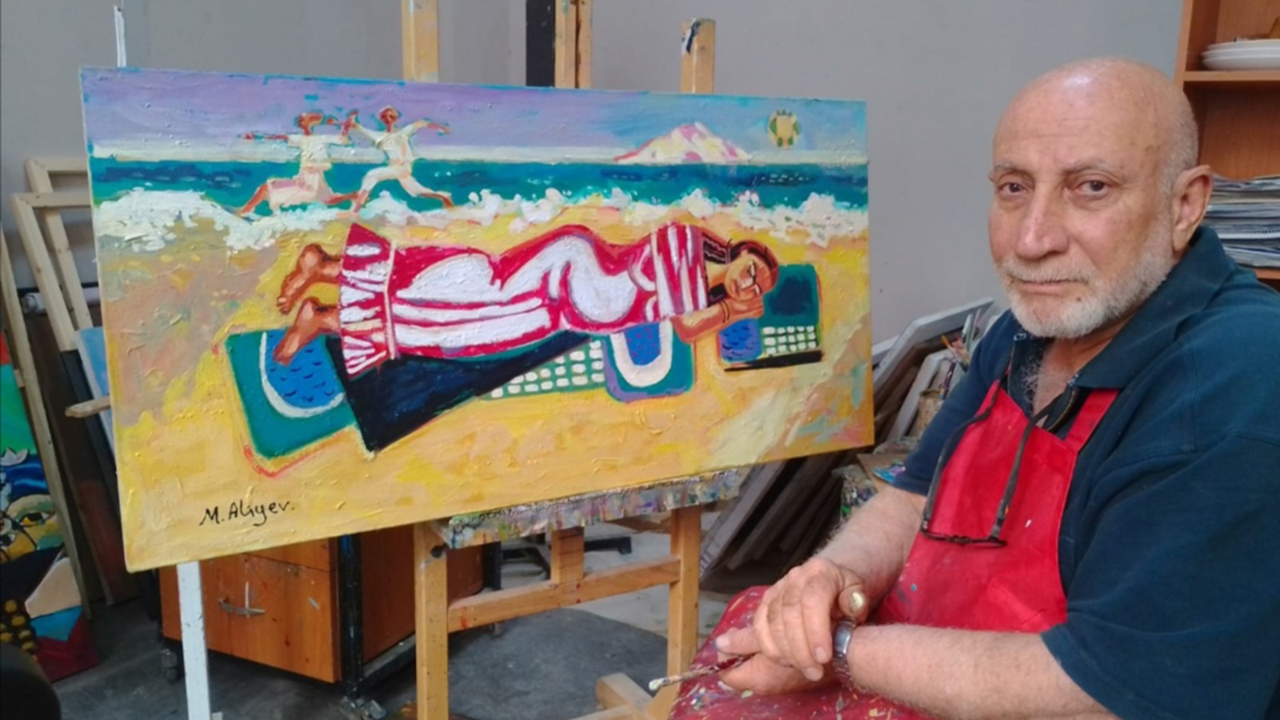 -RESSAM MUHAMMET ALİYEV SANKO SANAT GALERİSİNDE SERGİ AÇACAK