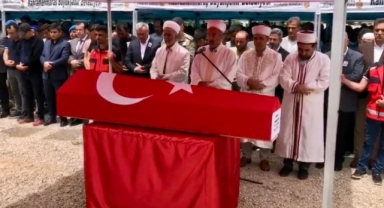 Şehit Piyade Sözleşmeli Er Hasan Taş son yolculuğuna uğurlandı