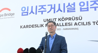 Türkiye – Güney Kore Kardeşlik Mahallesi Konteyner Kent’in Açılışı Gerçekleştirildi