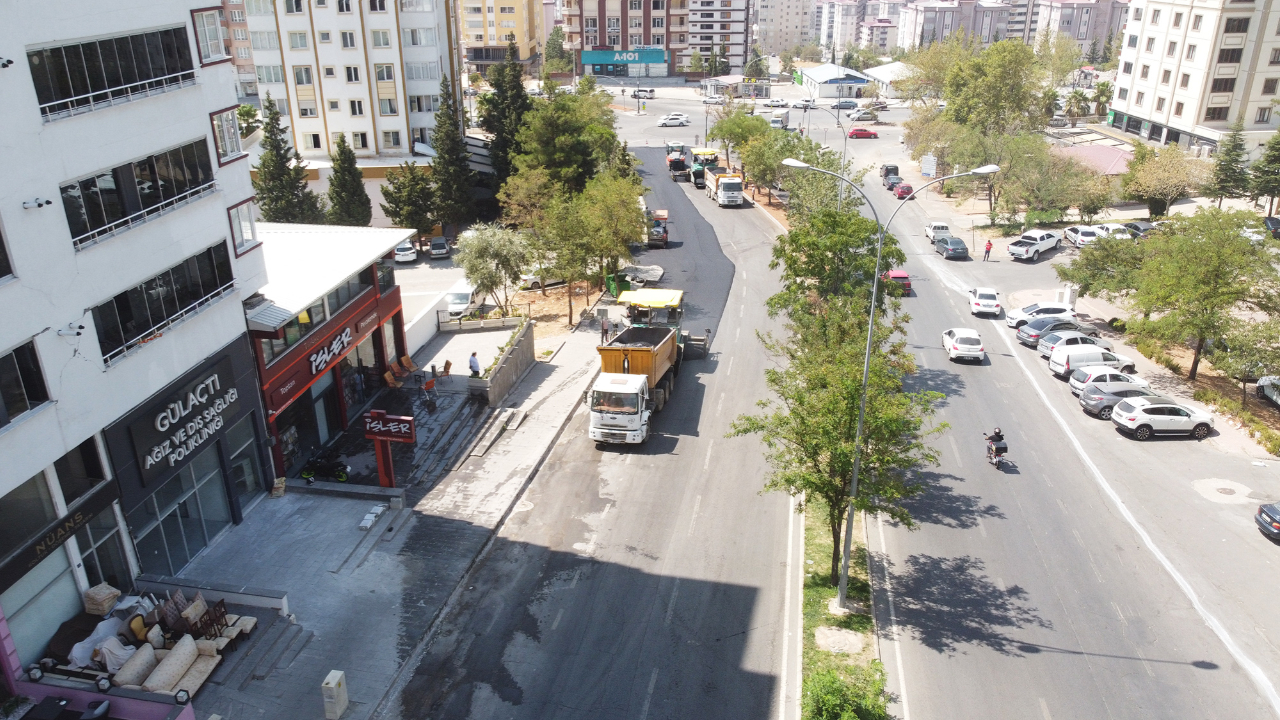 Binevler’de Üstyapı İmalatları Etaplar Halinde Sürüyor