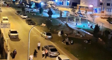 -Malatya depremi Kahramanmaraş’ta vatandaşları sokağa döktü