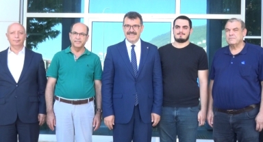 TÜBİTAK Başkanı Prof. Dr. Hasan MANDAL KSÜ Teknokent ’i Ziyaret Etti