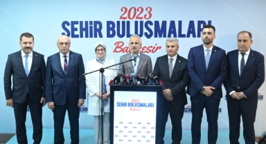 ULAŞTIRMA VE ALTYAPI BAKANI ABDULKADİR URALOĞLU BALIKESİR'DE MÜJDEYİ VERDİ