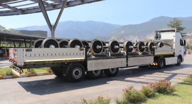 YERLİ VE MİLLİ DEMİRYOLU TEKERLEK SETİNİN İLK SEVKİYATI GERÇEKLEŞTİ
