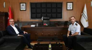 Başkan Güngör, İl Jandarma Komutanı İnan’ı Misafir Etti