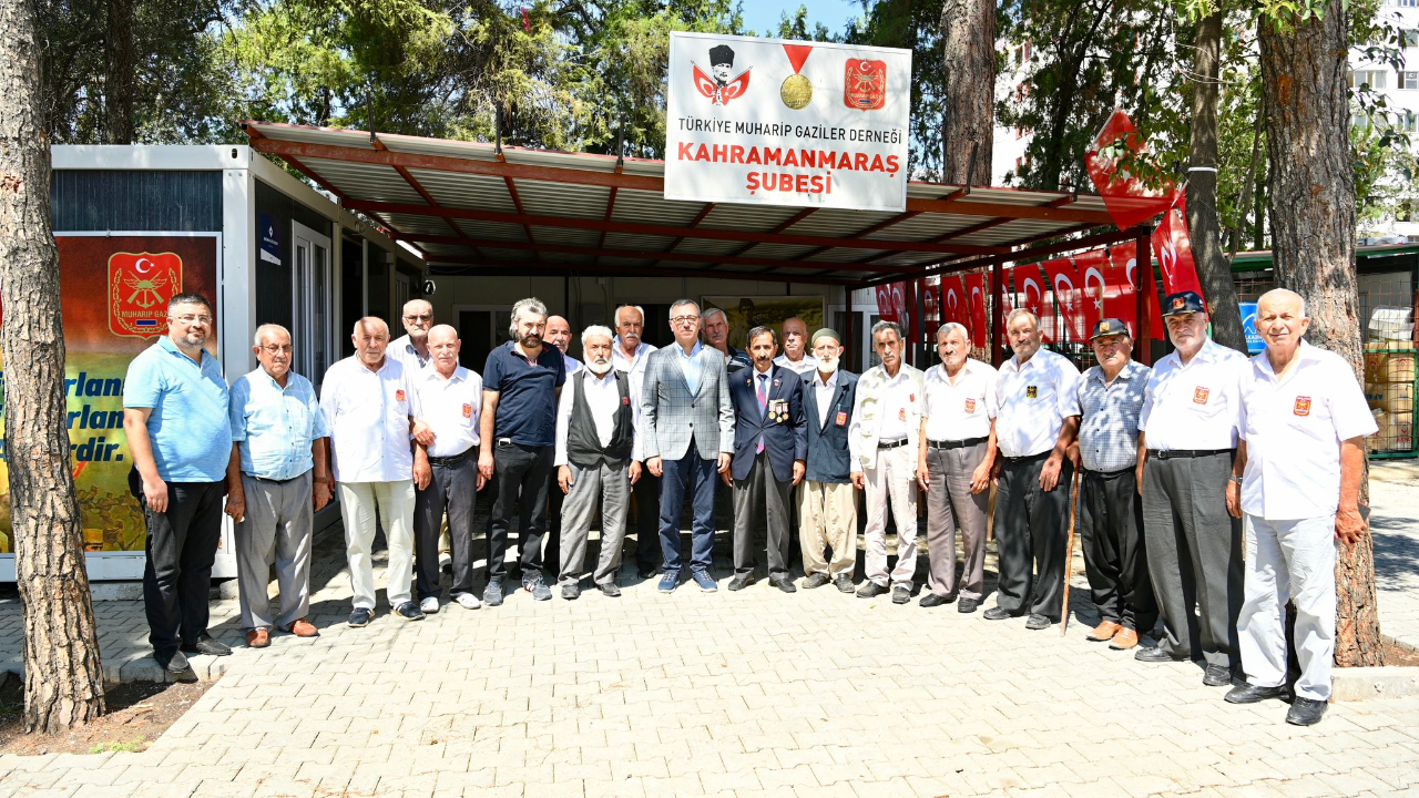 Başkan Güngör, Kıbrıs Gazileriyle Buluştu