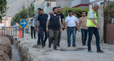 Başkan Gürbüz, kentte, 6 Şubat’tan bu güne kadar 20 bin adet arıza ve su patlağı ihbarı yapıldığını söyledi.