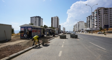 Büyükşehir, Kuzey Çevre Yolu’na Yeni Yürüyüş Yolu Kazandırıyor