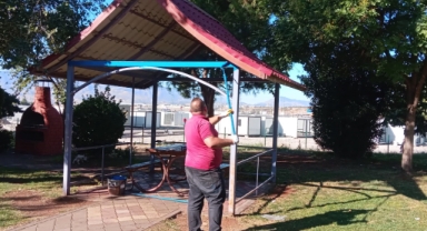 Büyükşehir, Yeşil Alanların Bakım ve Onarımını Sürdürüyor