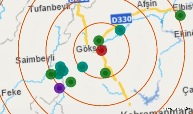 Göksun’da 4.6 büyüklüğünde deprem
