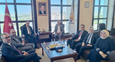 Kahramanmaraş Heyeti Başkentte Bir Dizi Ziyaret ve Temaslarda Bulundu