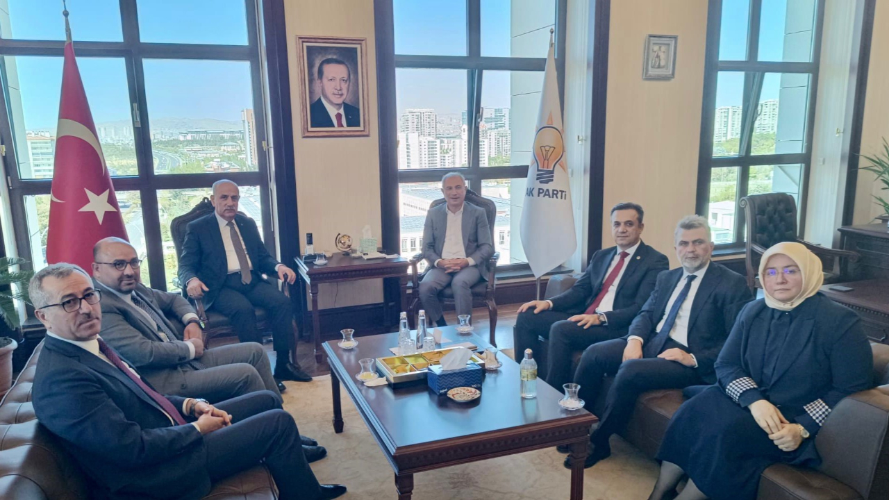 Kahramanmaraş Heyeti Başkentte Bir Dizi Ziyaret ve Temaslarda Bulundu