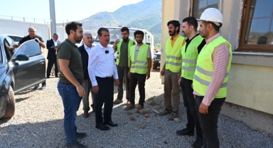 Türkoğlu'nda Köy Konutları Kıştan önce teslim edilecek