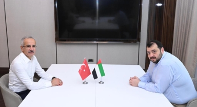 BAKAN URALOĞLU, BAE’Lİ BAKAN AL SUWAIDI İLE KALKINMA YOLU PROJESİ’Nİ GÖRÜŞTÜ