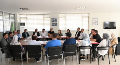 Başkan Güngör, İnşaat Mühendisleri Odasıyla Bir Araya Geldi