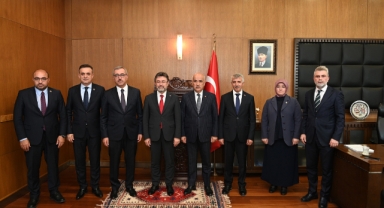 Başkan Güngör, Tarım ve Orman Bakanı Yumaklı’yı Ağırladı