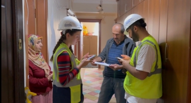 Birleşmiş Milletler ve Dünya Bankası finansmanıyla başlatılan ve kentteki yapı stokunun ücretsiz şekilde incelenmesini amaçlayan projeye ilişkin değerlendirmelerde bulundu.